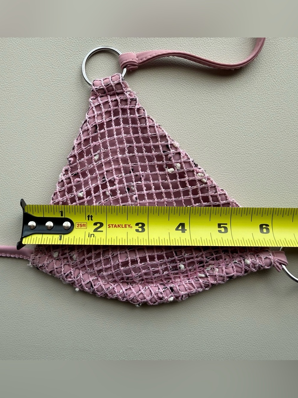 Outcast - Pink ‘Seltzer’ Bikini Set - Crochet - Picture 6 of 10